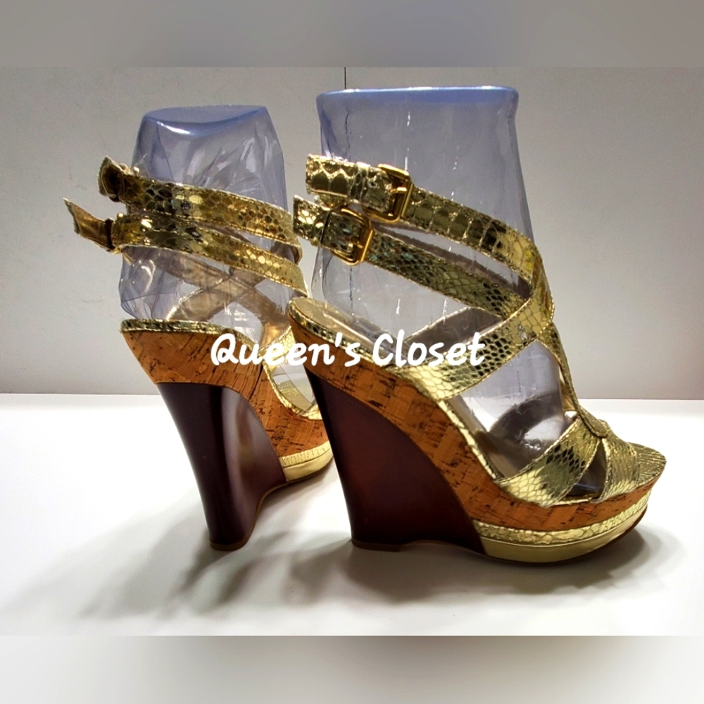 Steve Madden | Women's Ankle Strap Platform Wedges- BRAND NEW